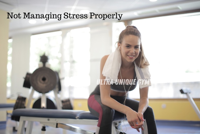 Ultra Unique Gym in Dindigul highlights fat loss mistake of not managing stress properly guiding members towards stress relief